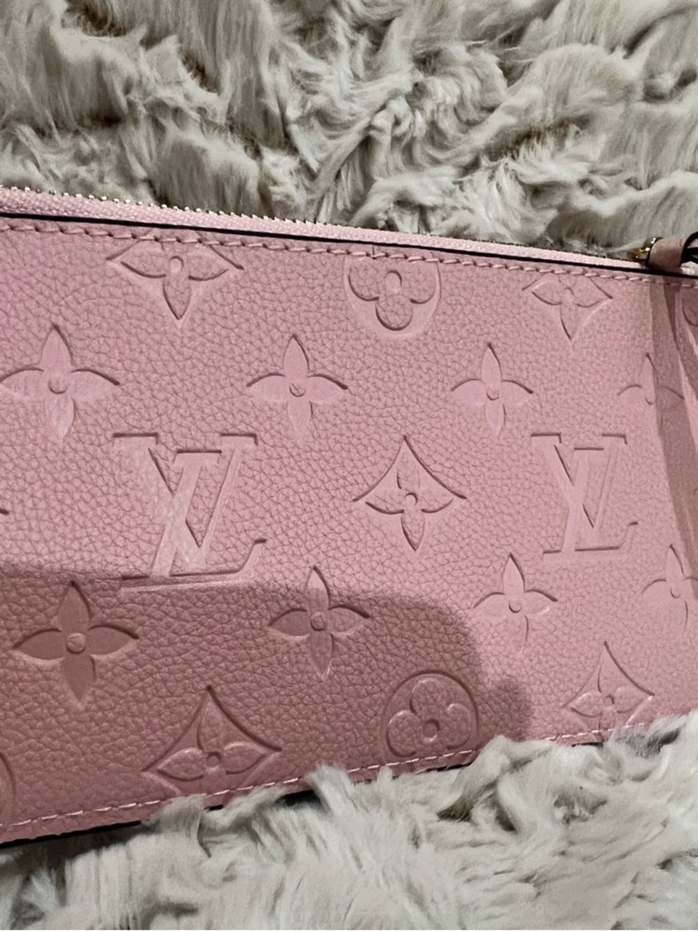 Pink Monogram Envelope Crossbody Bag - Picture 3 of 5